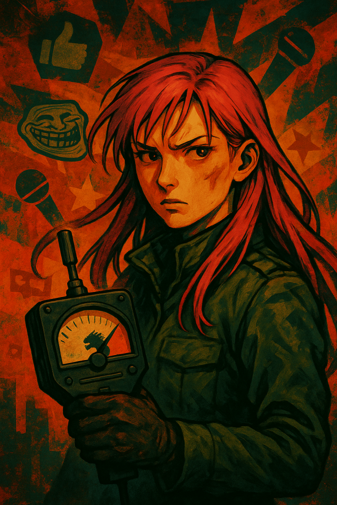 Wasteland Wanderer with Warning Device