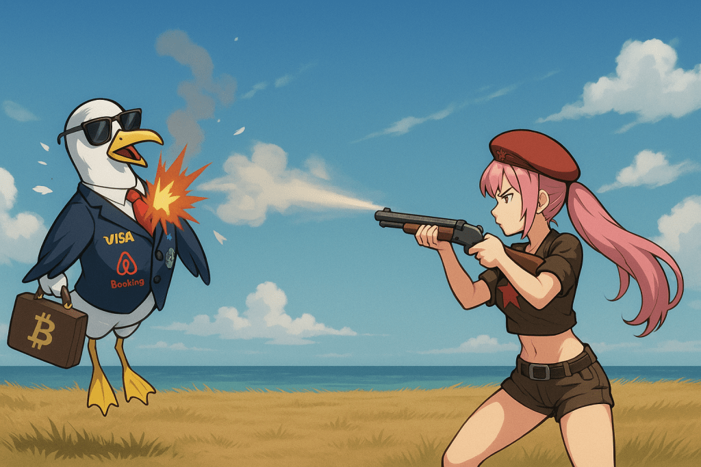 HELMEPA Seagull Capitalist shot by Saya