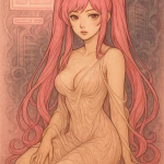 Ethereal Beauty in Technological Harmony